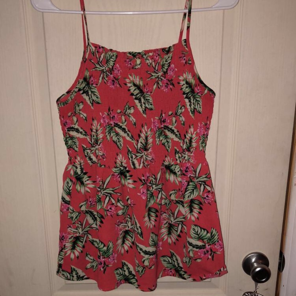 Bright Floral Tank Top
